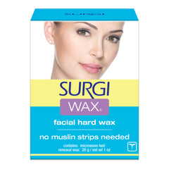 Surgi Wax facial hard wax packaging