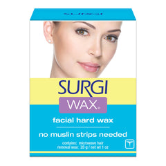 Surgi Wax facial hard wax packaging