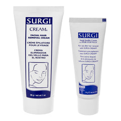 Two tubes of Surgi Cream on a white background